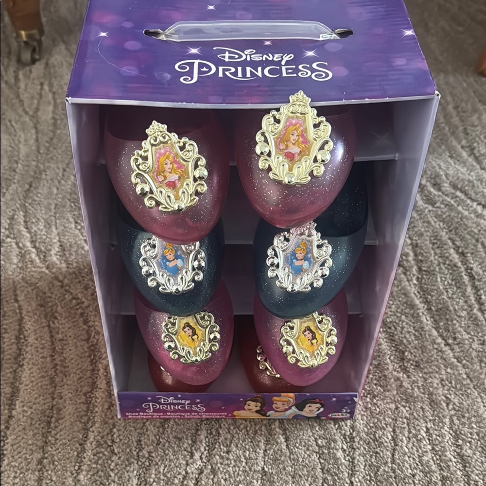 Disney Pink Glitter Princess Shoes